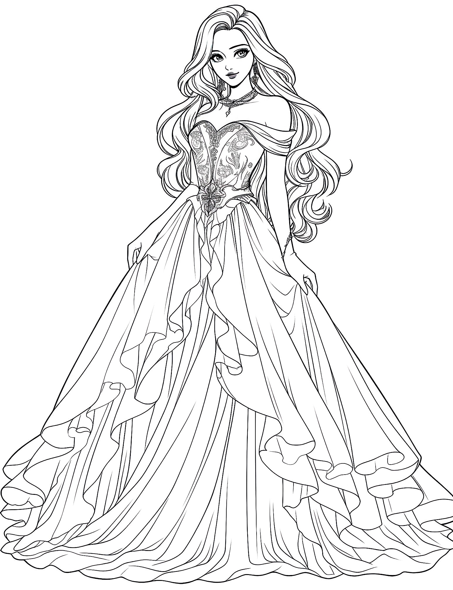 49 Stunning Dress Coloring Pages For Kids And Adults Our Mindful Life 49 Stunning Dress Coloring Pages For Kids And Adults Our Mindful Life