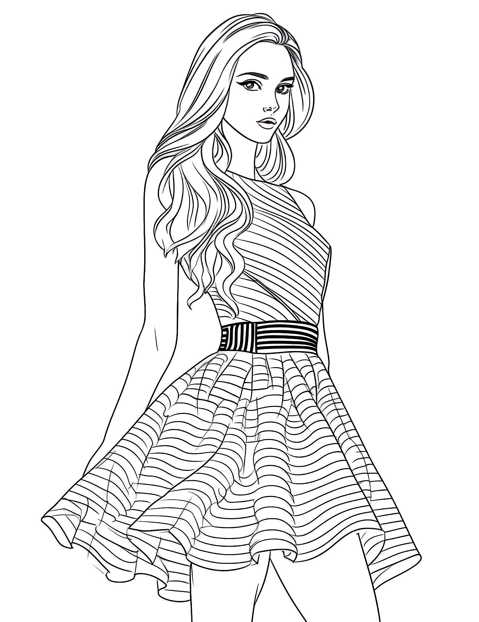 Fashion Coloring Pages Printable Fashion Coloring Pages Printable
