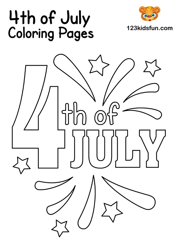 4th Of July Coloring Pages For Kids 123 Kids Fun Apps 4th Of July Coloring Pages For Kids 123 Kids Fun Apps