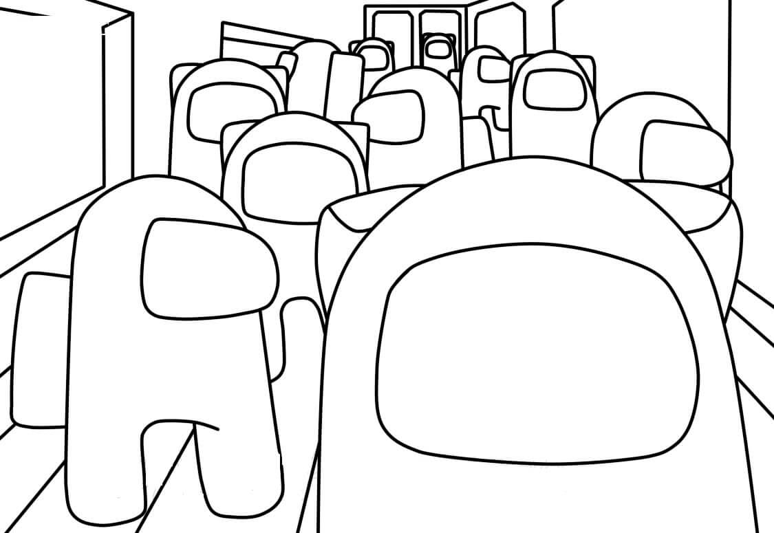 Free Printable Among Us Coloring Pages Free Printable Among Us Coloring Pages