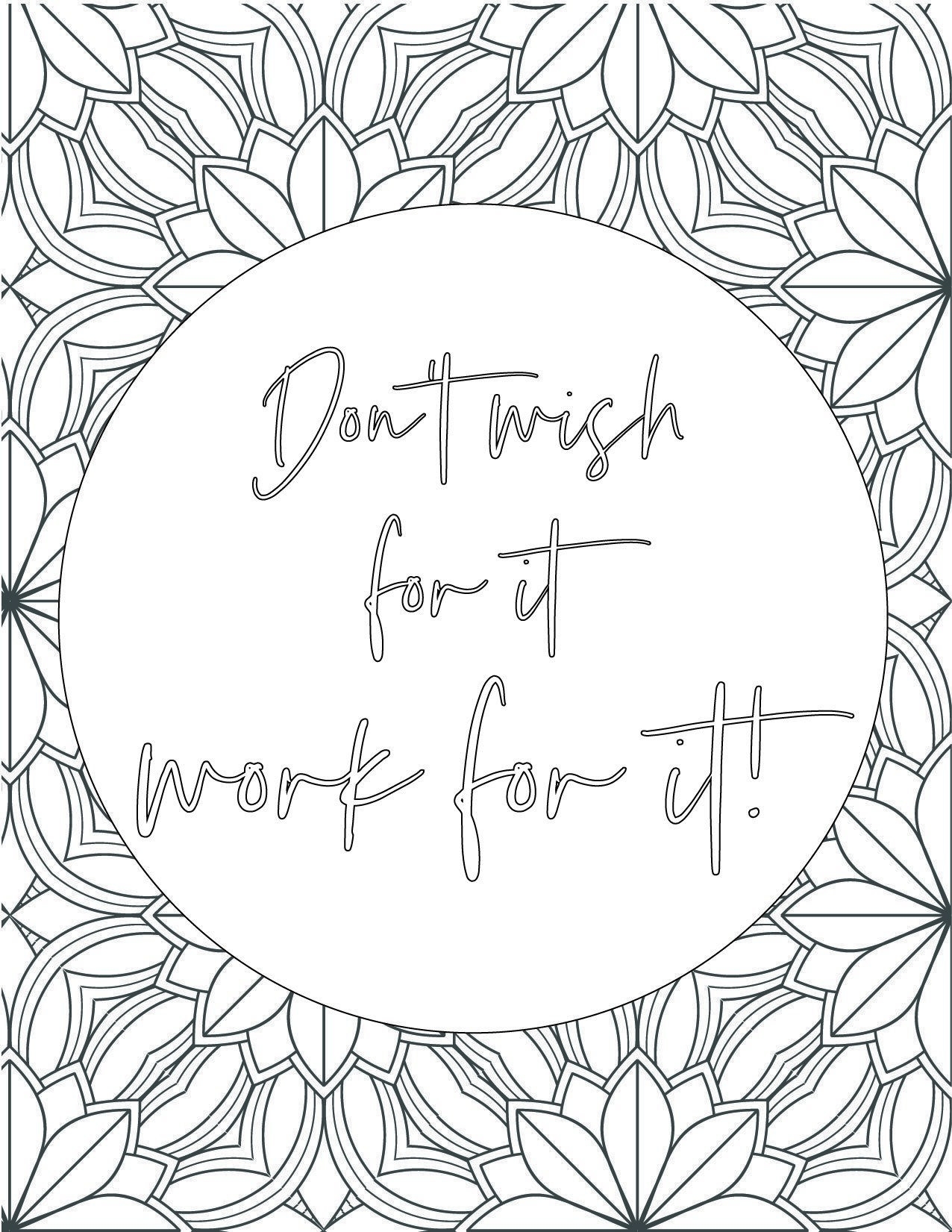 50 Best Printable Inspirational Quote Coloring Pages World Of 50 Best Printable Inspirational Quote Coloring Pages World Of