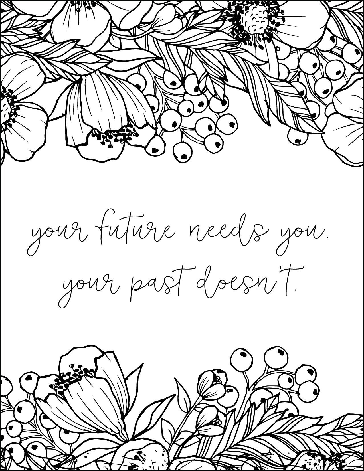 50 Best Printable Inspirational Quote Coloring Pages World Of Printables 50 Best Printable Inspirational Quote Coloring Pages World Of Printables