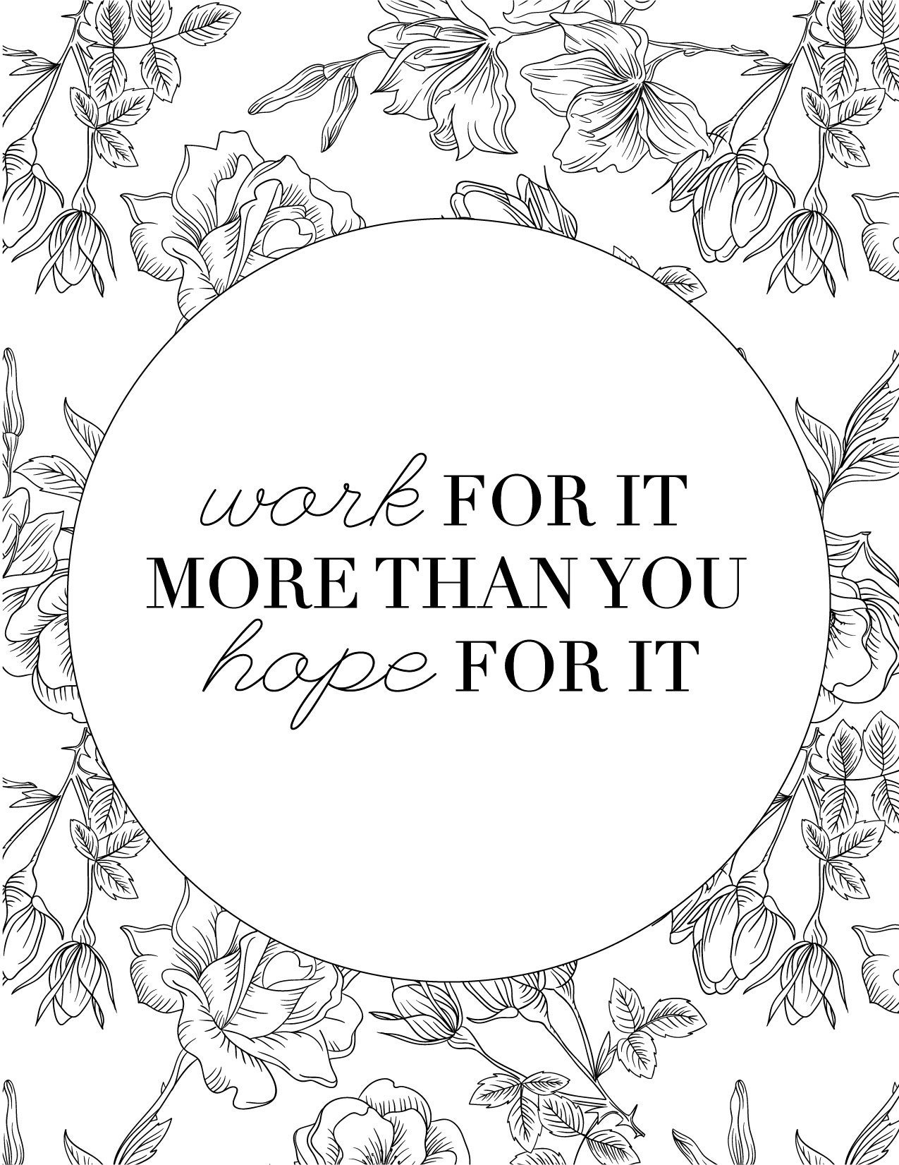50 Best Printable Inspirational Quote Coloring Pages World Of Printables 50 Best Printable Inspirational Quote Coloring Pages World Of Printables