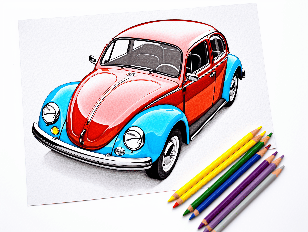 50 Car Coloring Pages Free Cute Sheets
