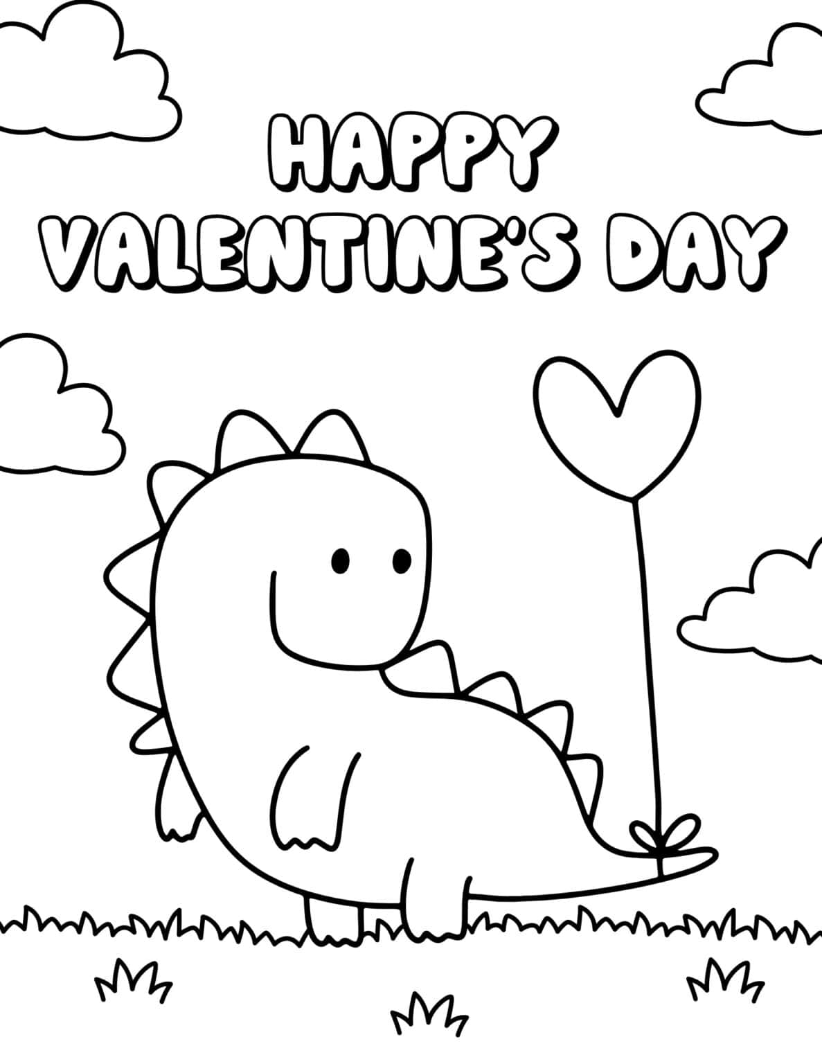 Free Valentines Day Coloring Pages Printable