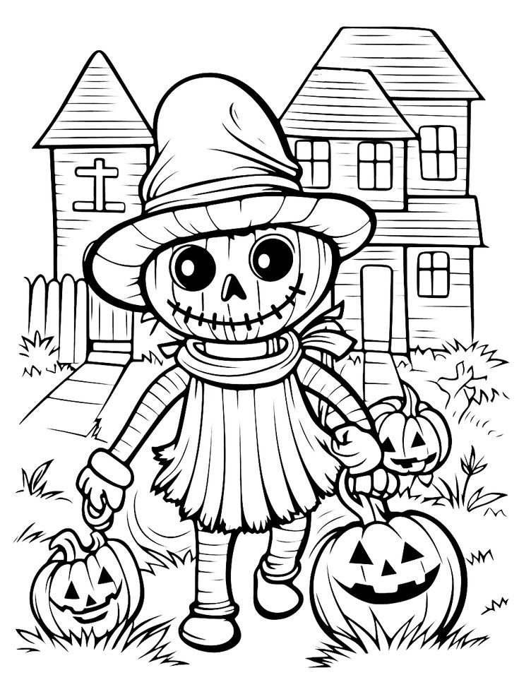 50 Halloween Coloring Pages Free Printable Sheets Free Halloween 50 Halloween Coloring Pages Free Printable Sheets Free Halloween