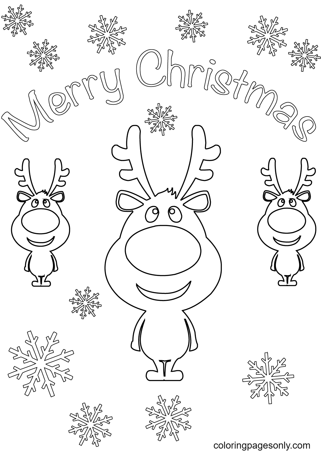 Free Printable Christmas Card Coloring Pages Free Printable Christmas Card Coloring Pages