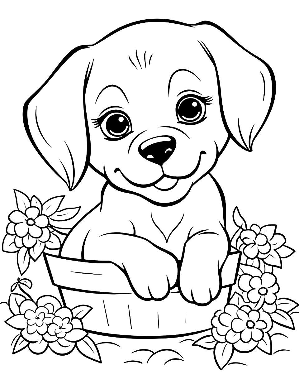 75 Dog Coloring Pages Free Printable Sheets Animal Coloring Pages
