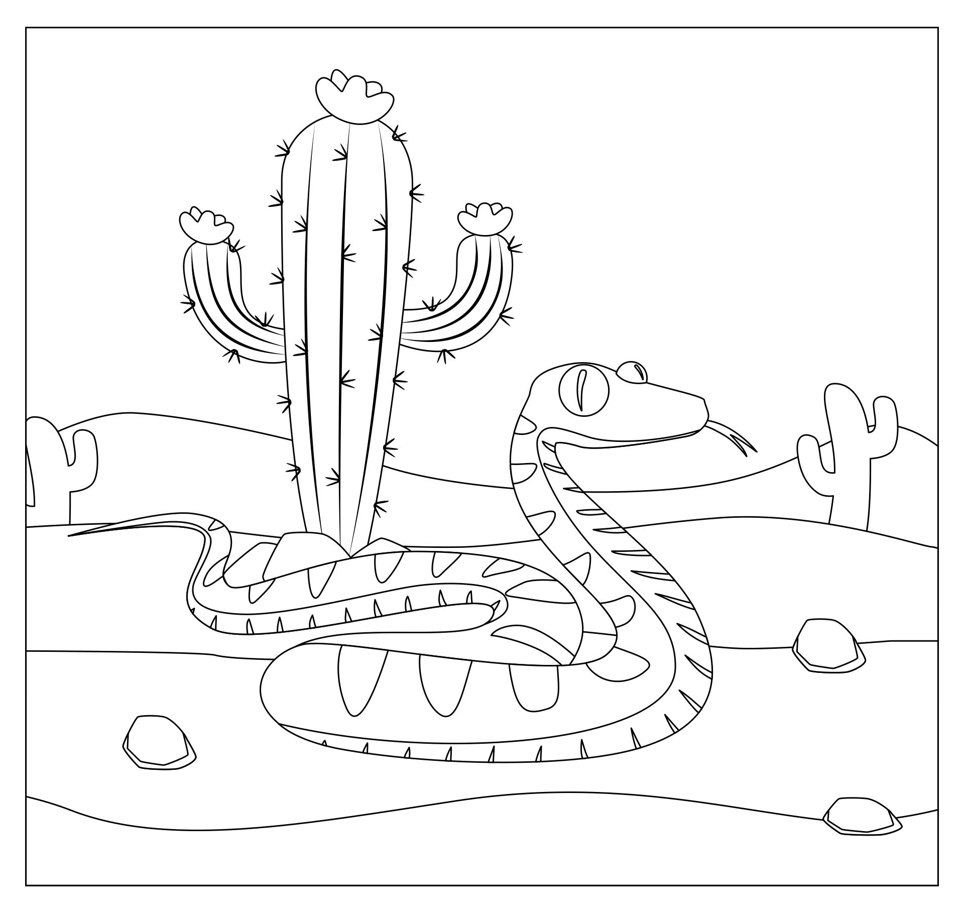 8 Best Images Of Desert Coloring Pages Printable Desert Animals 8 Best Images Of Desert Coloring Pages Printable Desert Animals
