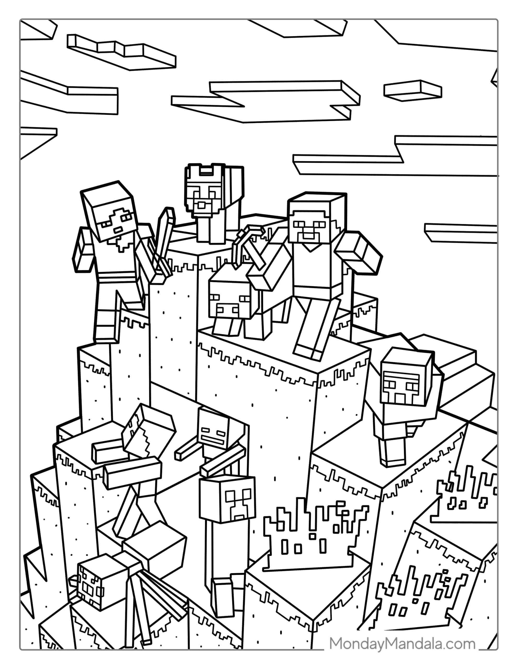 80 Minecraft Coloring Pages Free PDF Printables Minecraft Coloring 80 Minecraft Coloring Pages Free PDF Printables Minecraft Coloring