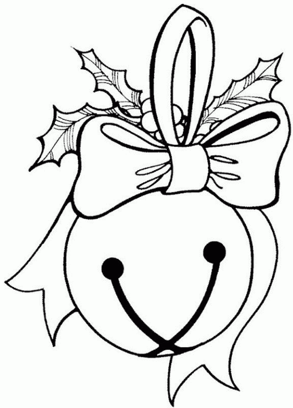A Bell With Holly Leaves On It And A Bow Tied Around The Bell S Neck A Bell With Holly Leaves On It And A Bow Tied Around The Bell S Neck