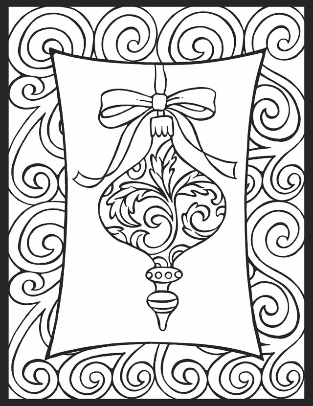 Printable Christmas Coloring Pages Adults Printable Christmas Coloring Pages Adults