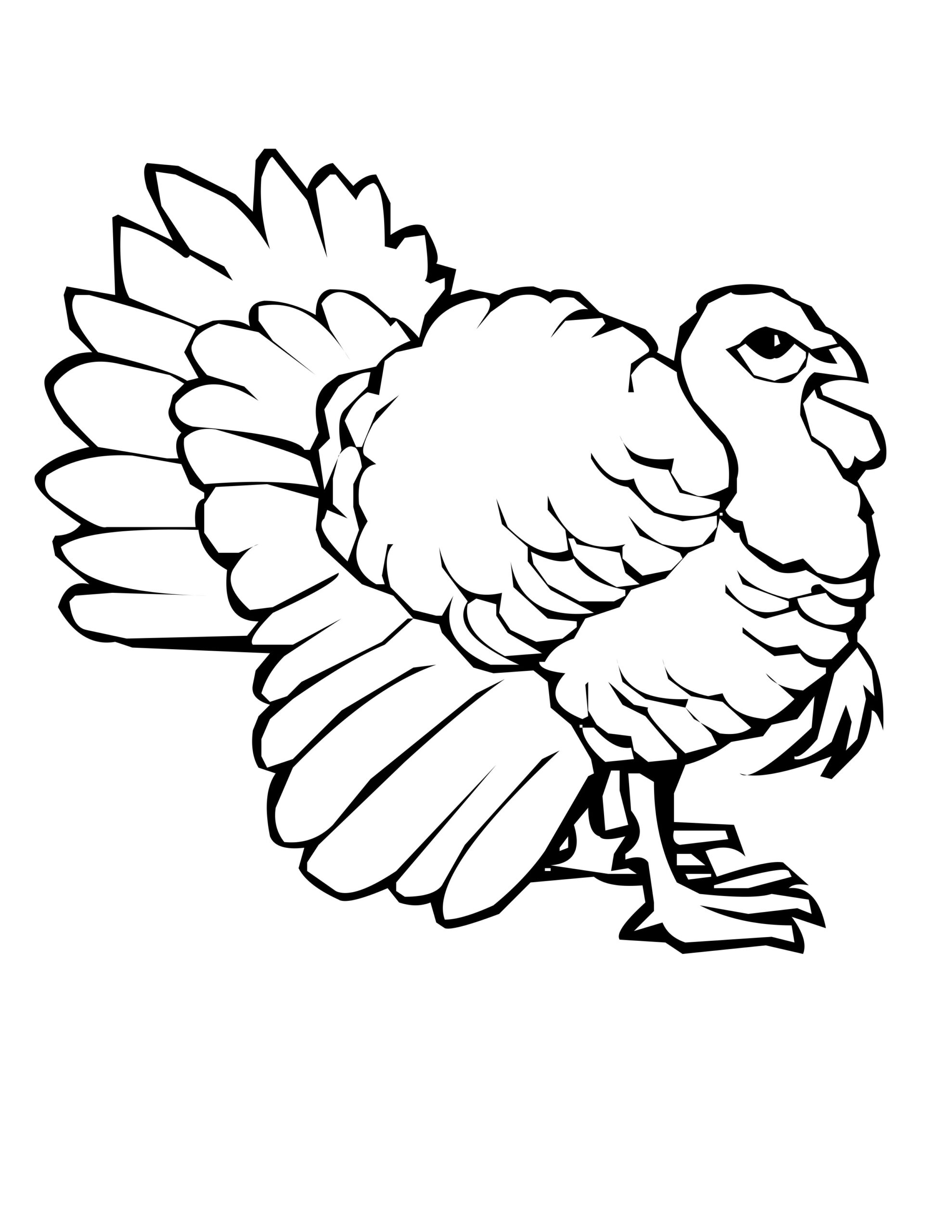 Free Printable Turkey Coloring Pages For Kids Free Printable Turkey Coloring Pages For Kids