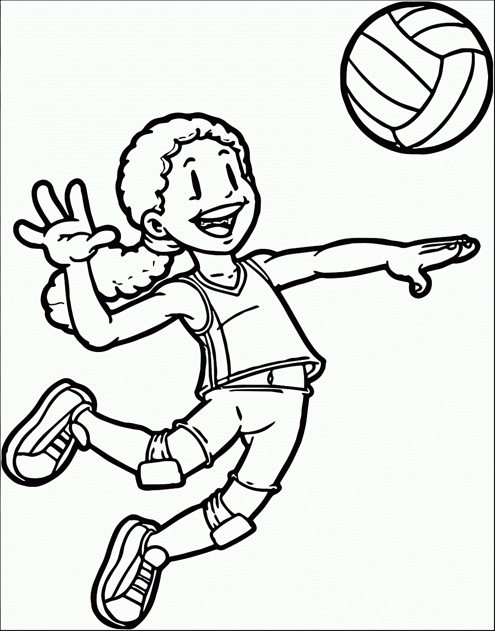 A Volleyball Player A Volleyball Player