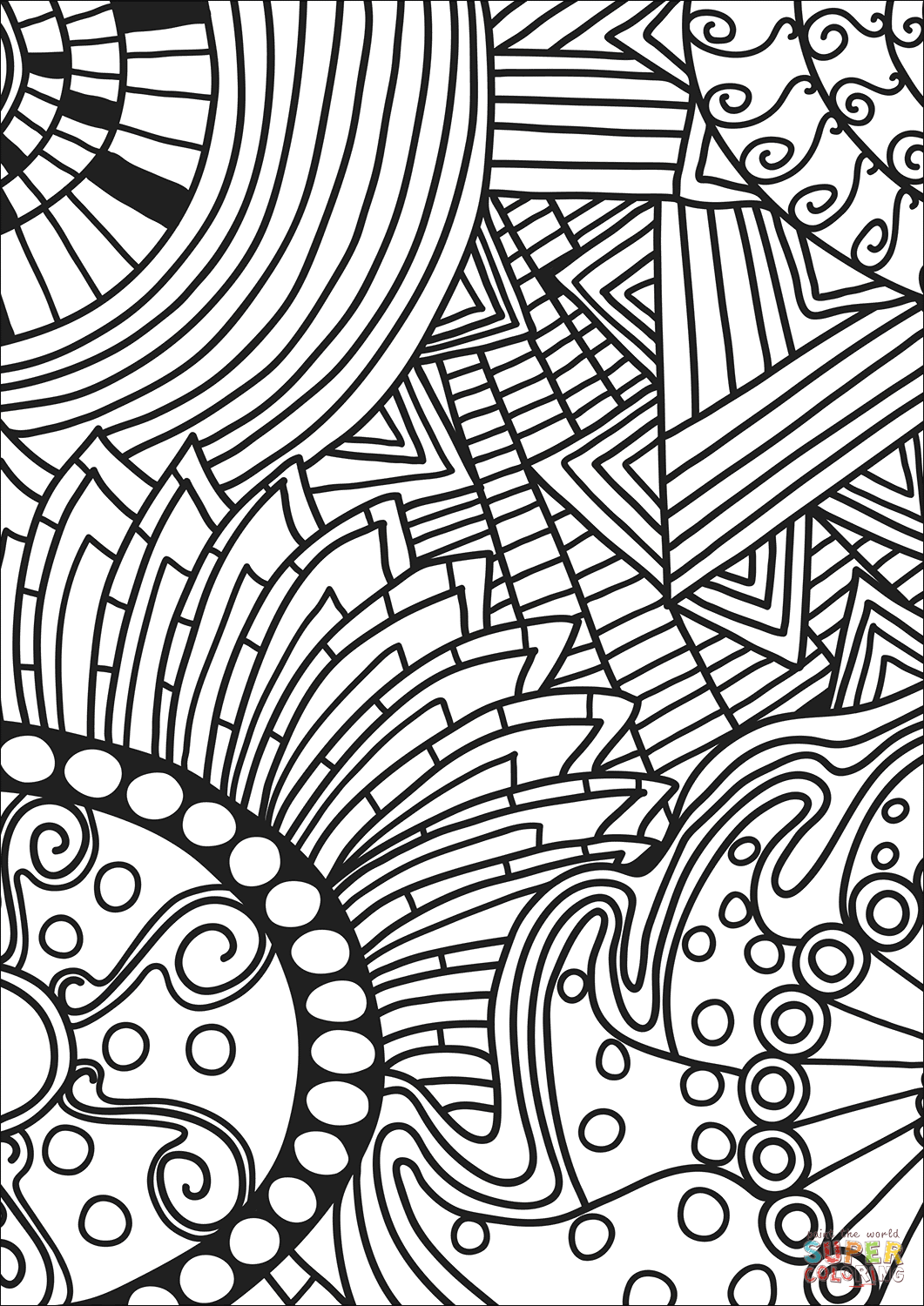 Abstract Art Printable Coloring Pages Abstract Art Printable Coloring Pages