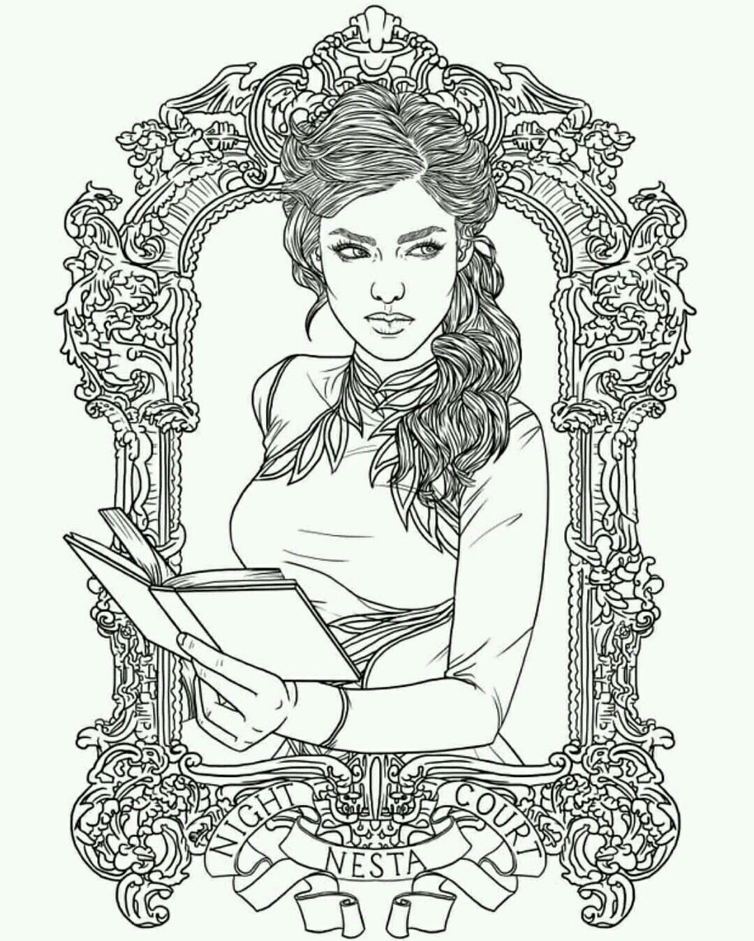 Acotar Coloring Pages Printable Printable Calendars AT A GLANCE Acotar Coloring Pages Printable Printable Calendars AT A GLANCE