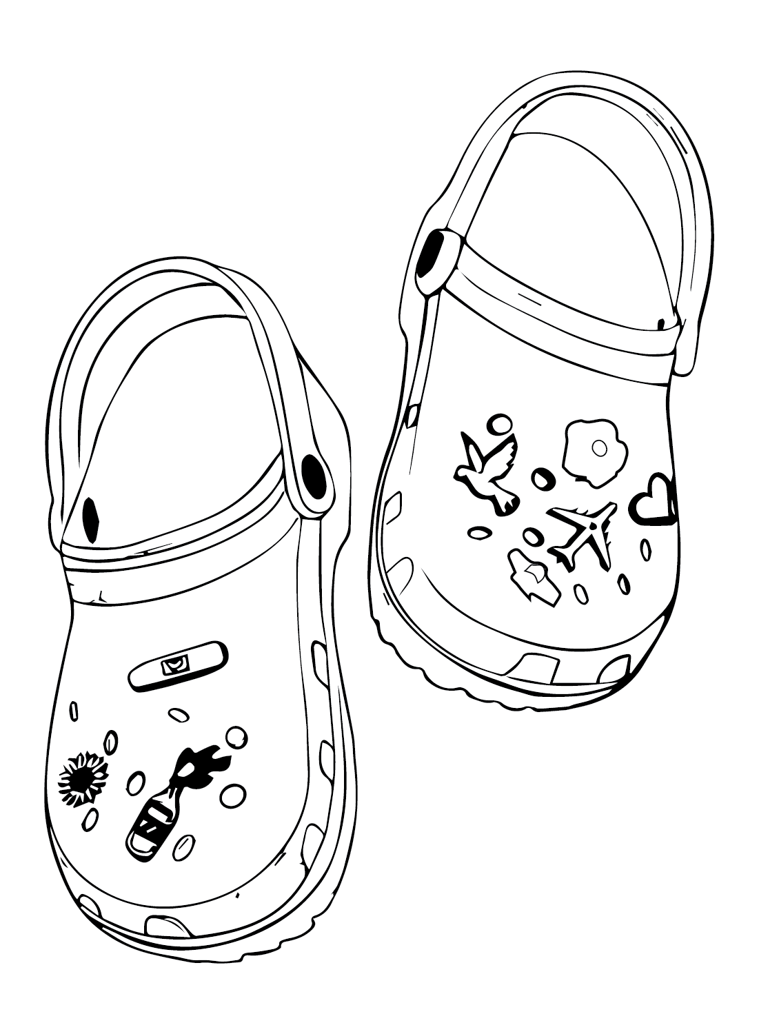 Adorable Crocs Coloring Page Coloring Page Page For Kids And Adults Adorable Crocs Coloring Page Coloring Page Page For Kids And Adults