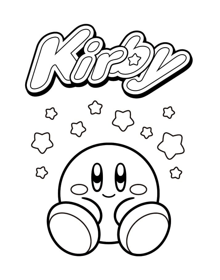 Adorable Kirby Coloring Page Free Printable Coloring Pages For Kids Adorable Kirby Coloring Page Free Printable Coloring Pages For Kids