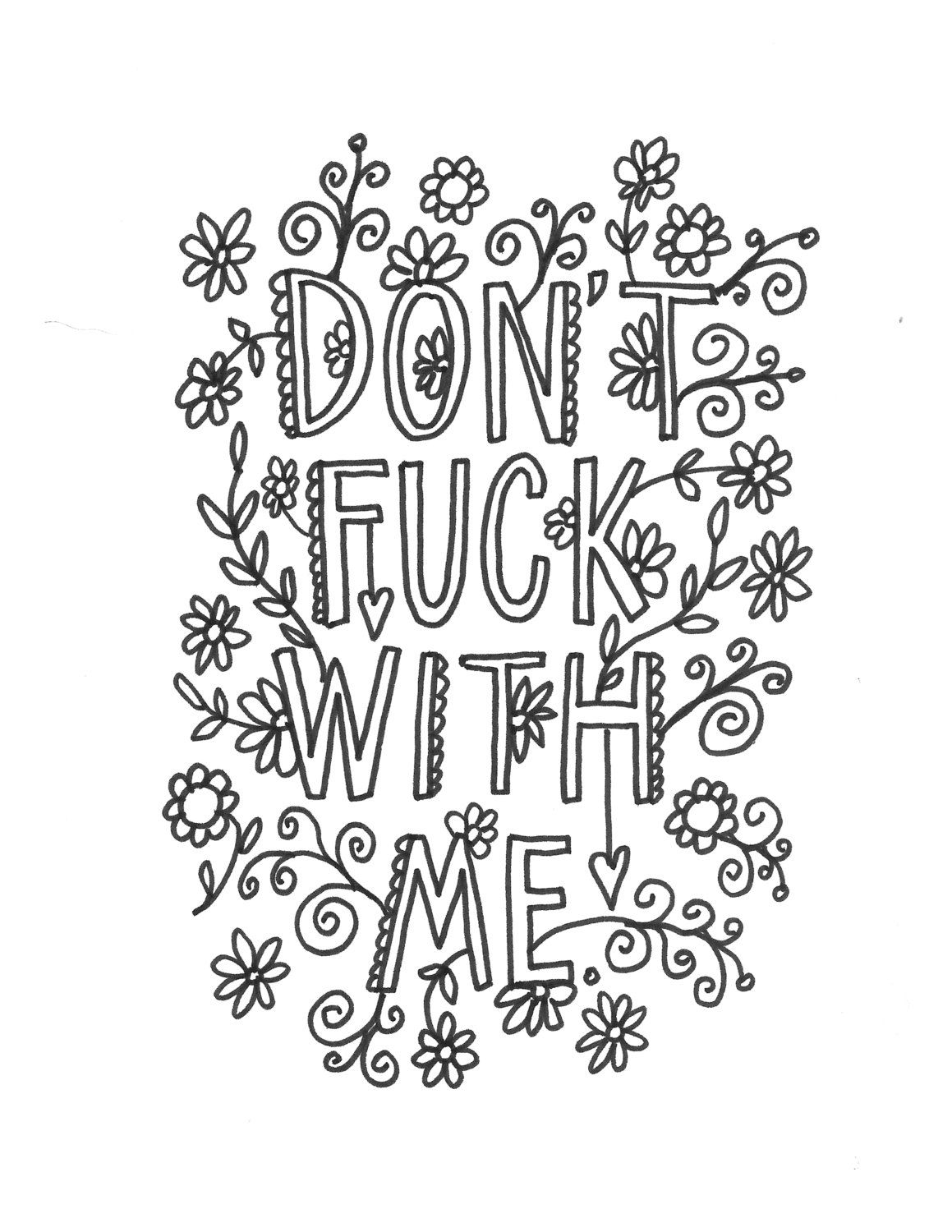 Free Printable Quote Coloring Pages For Adults Free Printable Quote Coloring Pages For Adults