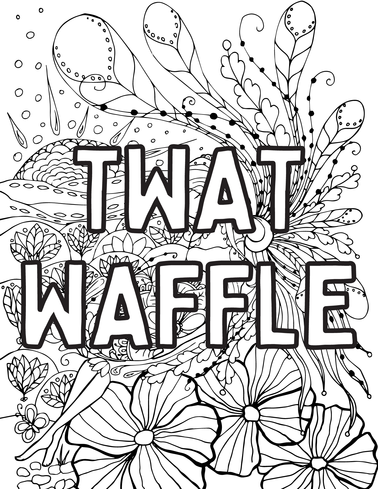 Curse Word Coloring Pages Printable Curse Word Coloring Pages Printable