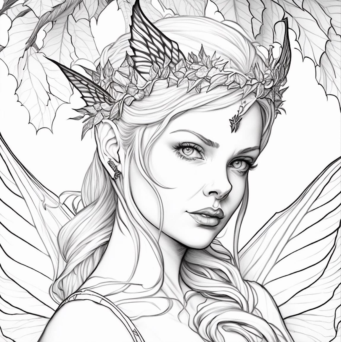 Adult Coloring Pages Fairies Adult Coloring Pages Fairies
