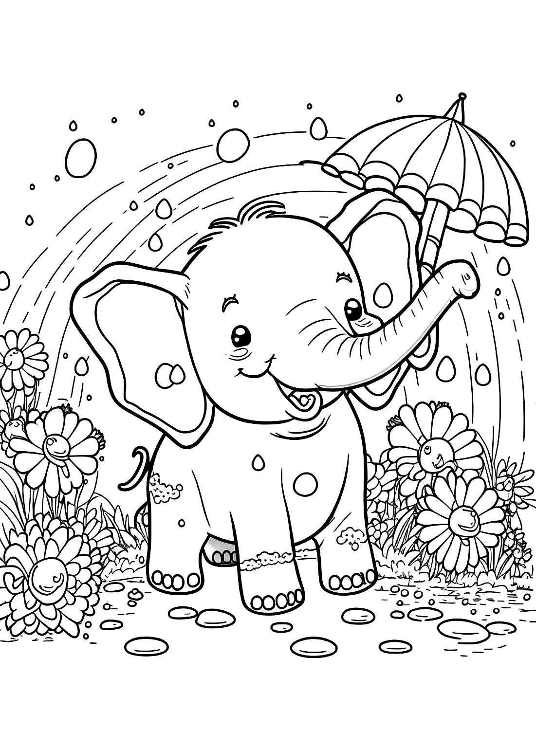Elephant Coloring Pages Printable Elephant Coloring Pages Printable