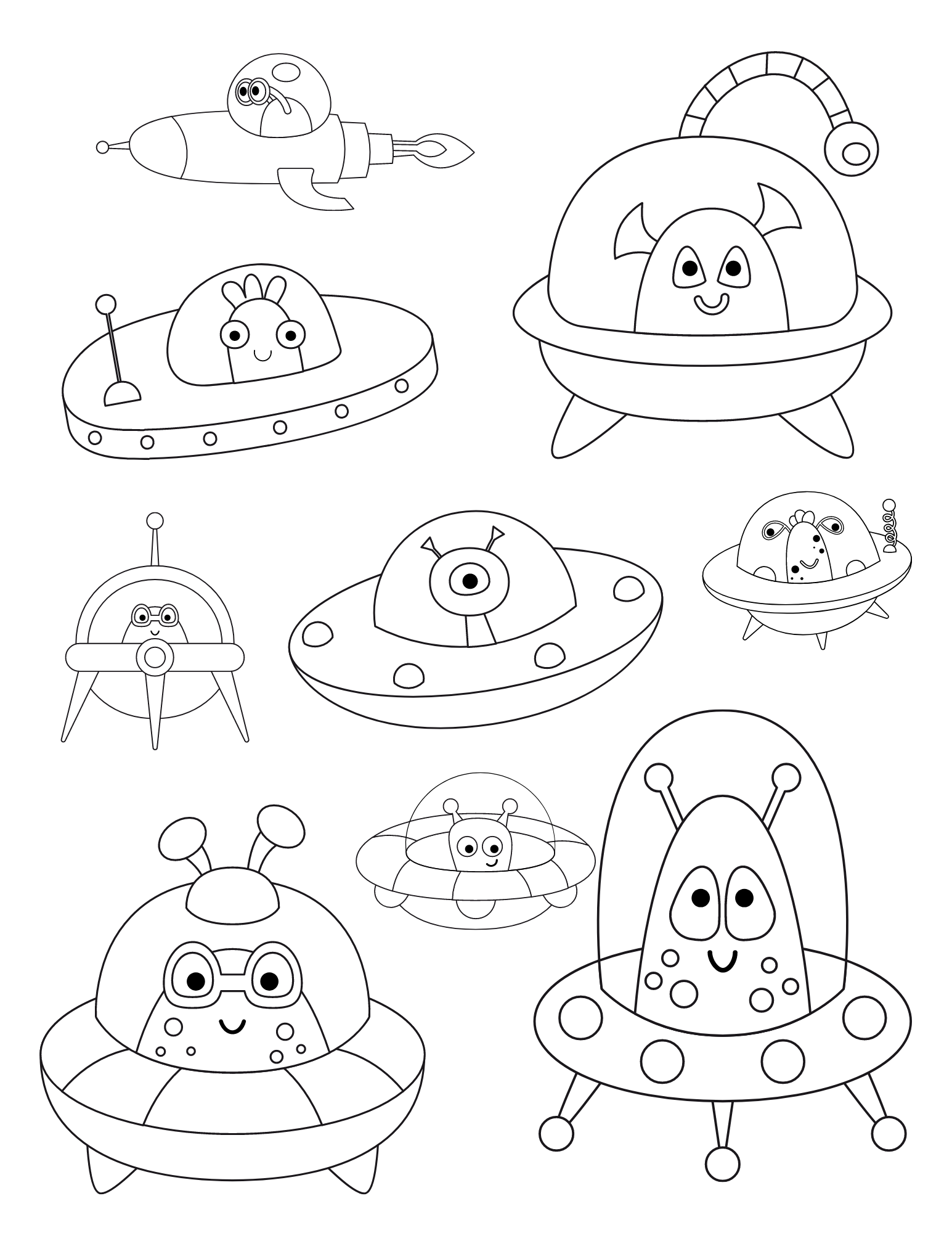Alien Coloring Pages Printable Alien Template Alien Coloring Pages Printable Alien Template