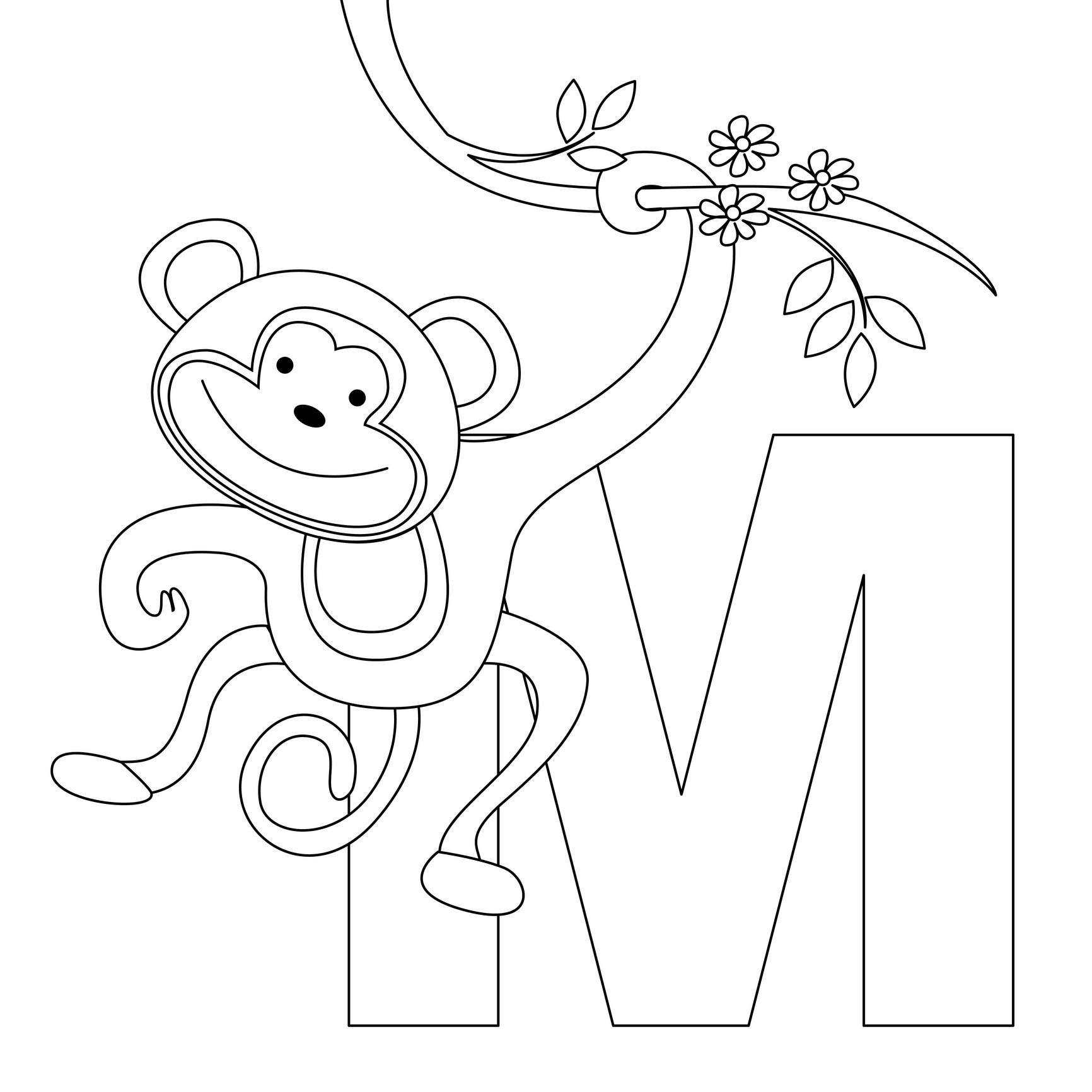 Alphabet Coloring Alphabet Coloring