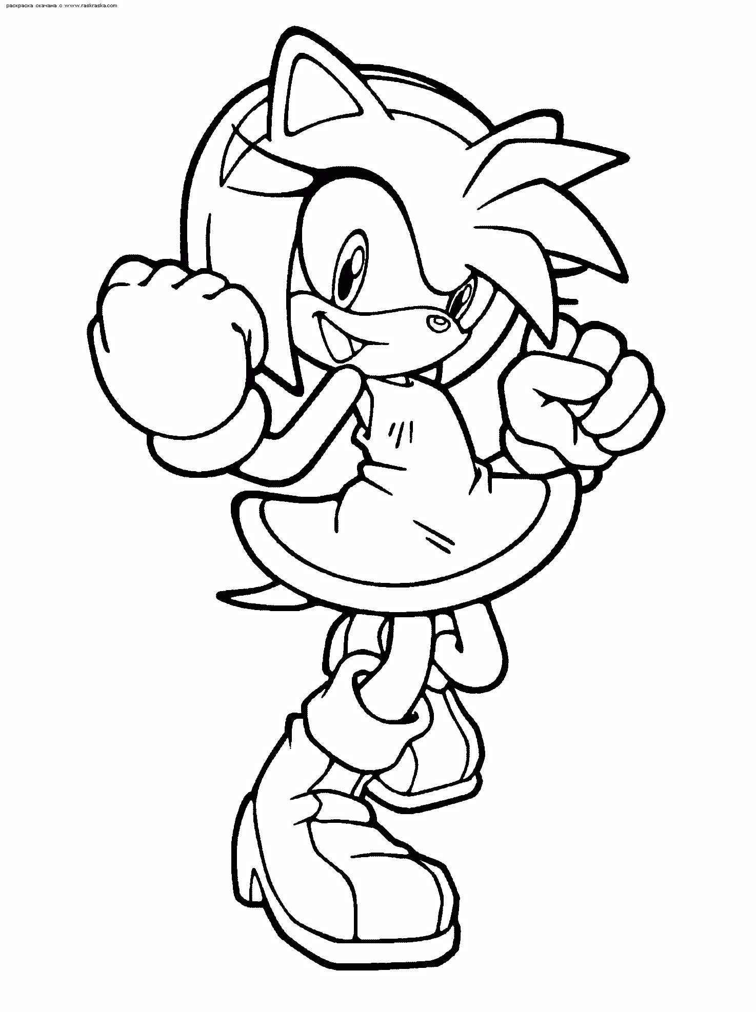 Amy From Sonic Coloring Pages Coloring Home Amy From Sonic Coloring Pages Coloring Home