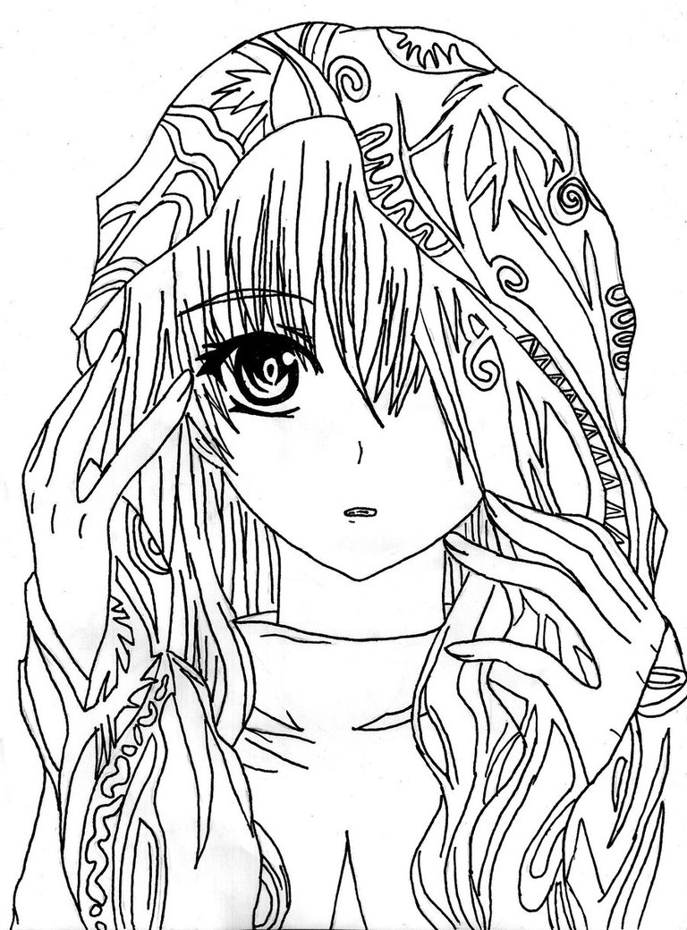 Anime Girl Coloring Pages To Download And Print For Free Anime Girl Coloring Pages To Download And Print For Free