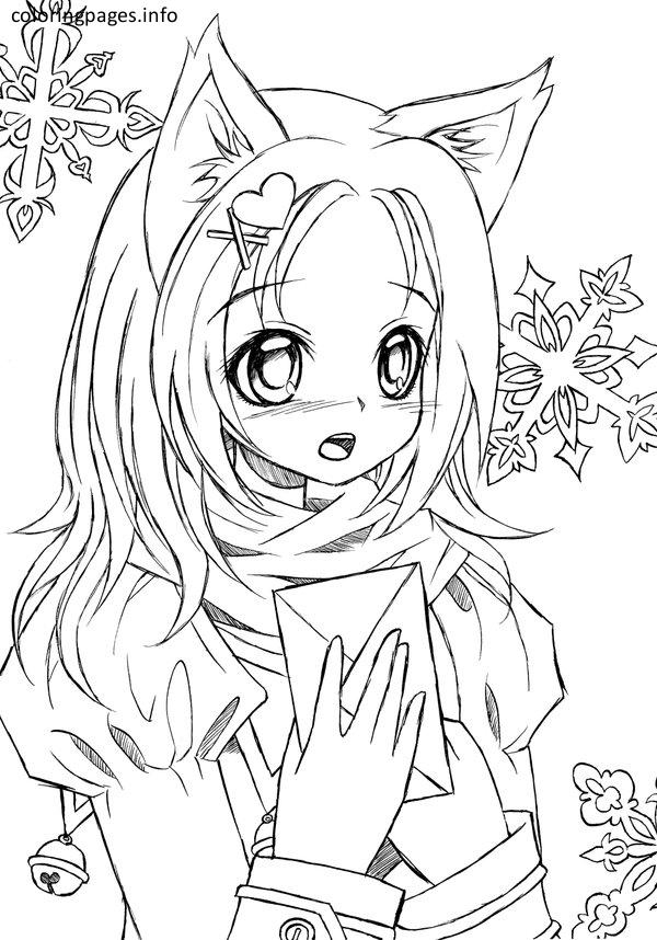 Anime Girl Coloring Pages To Print At GetColorings Free Printable Anime Girl Coloring Pages To Print At GetColorings Free Printable