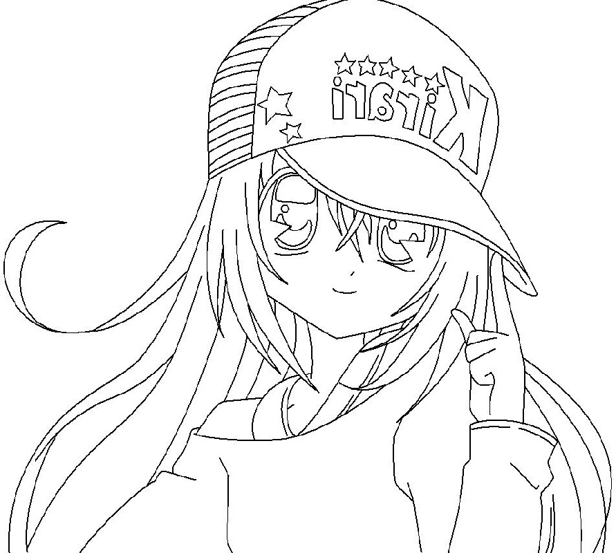 Anime Love Coloring Pages Anime Love Coloring Pages
