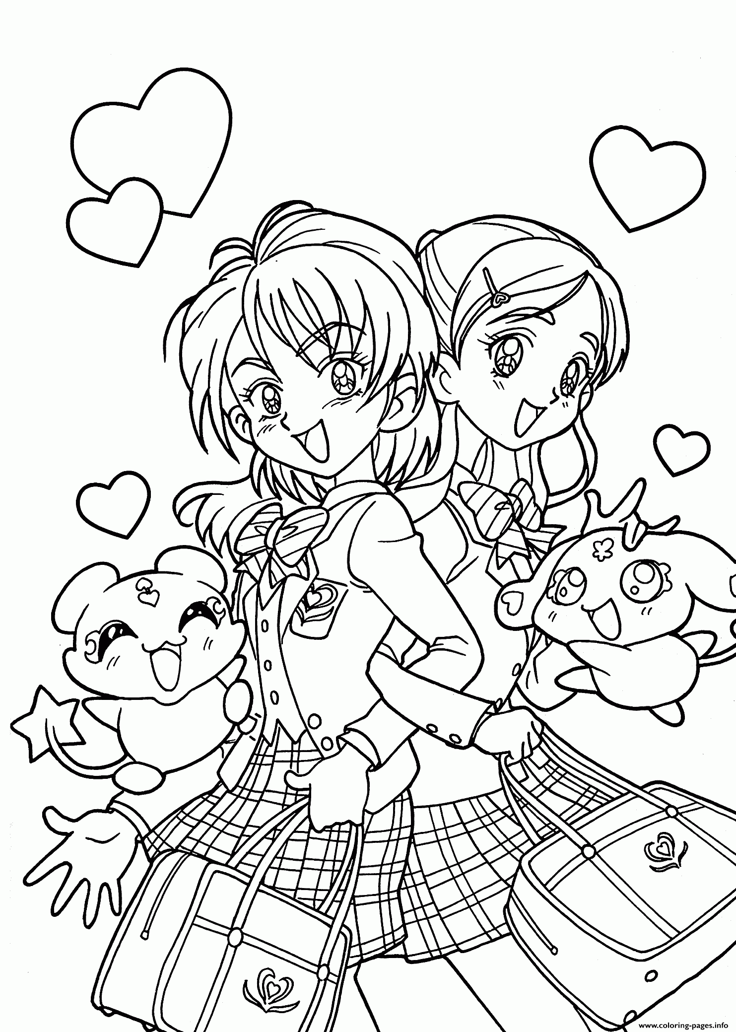 Anime Wolf Coloring Pages Anime Wolf Coloring Pages