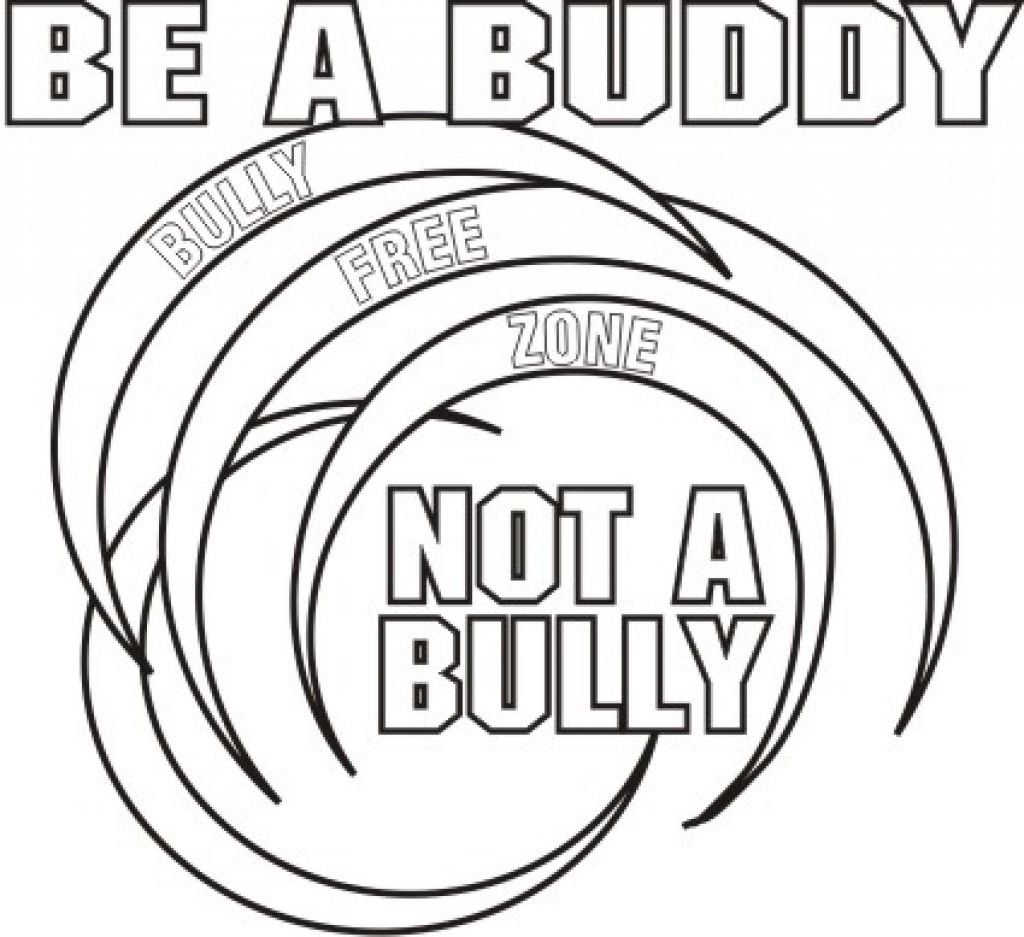 Anti Bullying Coloring Pages Printable Anti Bullying Coloring Pages Printable