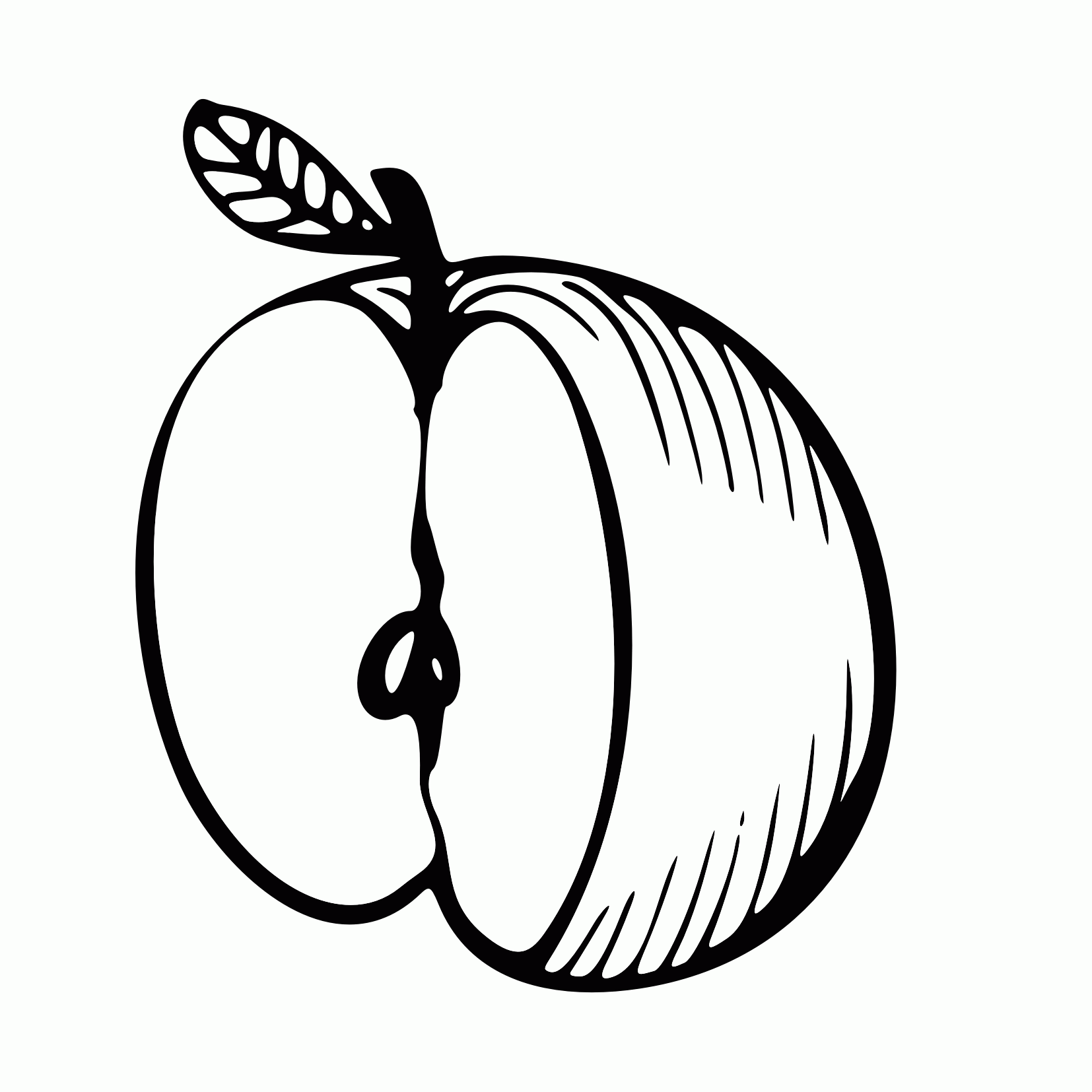 Apple Coloring Pages Printable