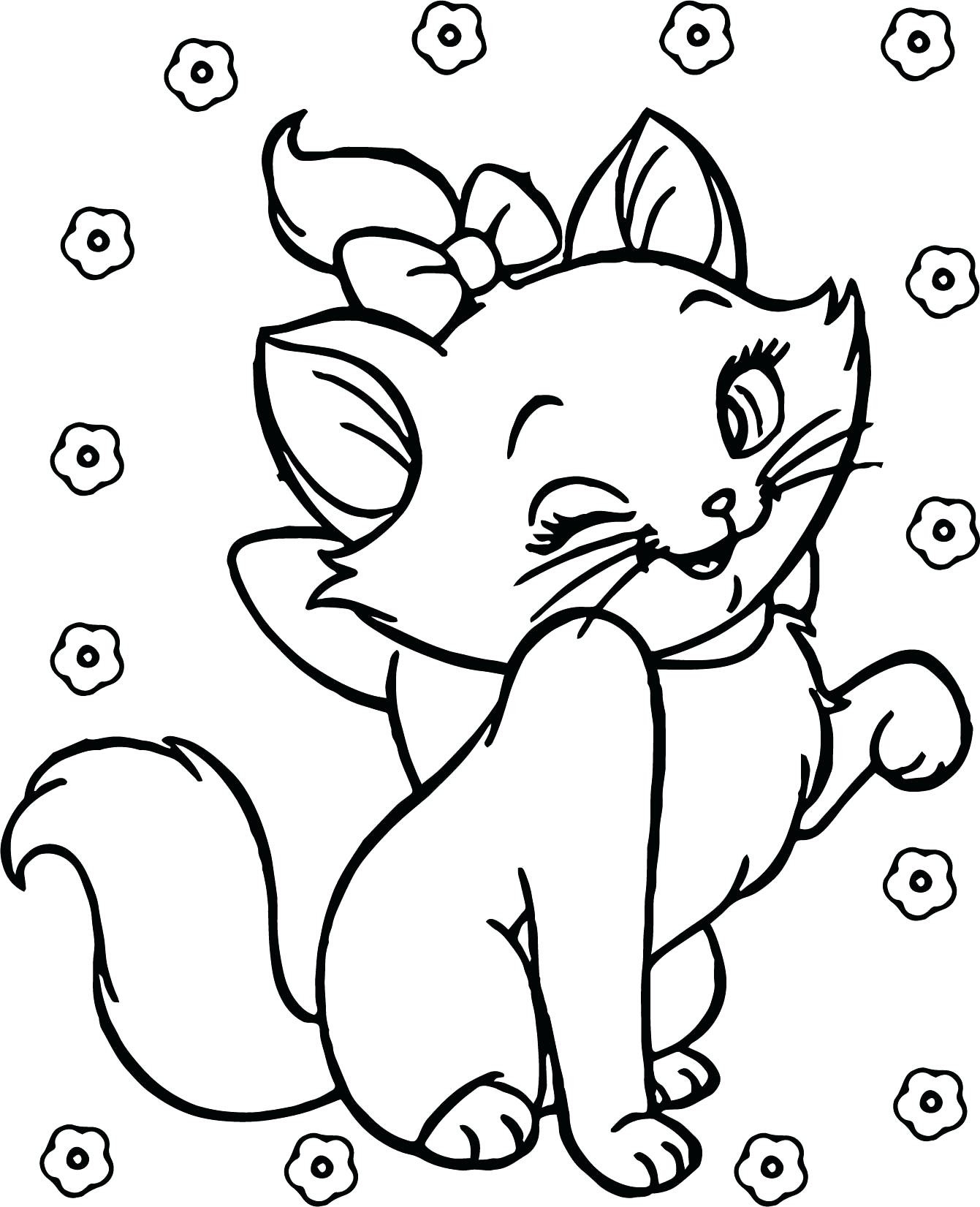 Aristocats Marie Coloring Pages At GetColorings Free Printable