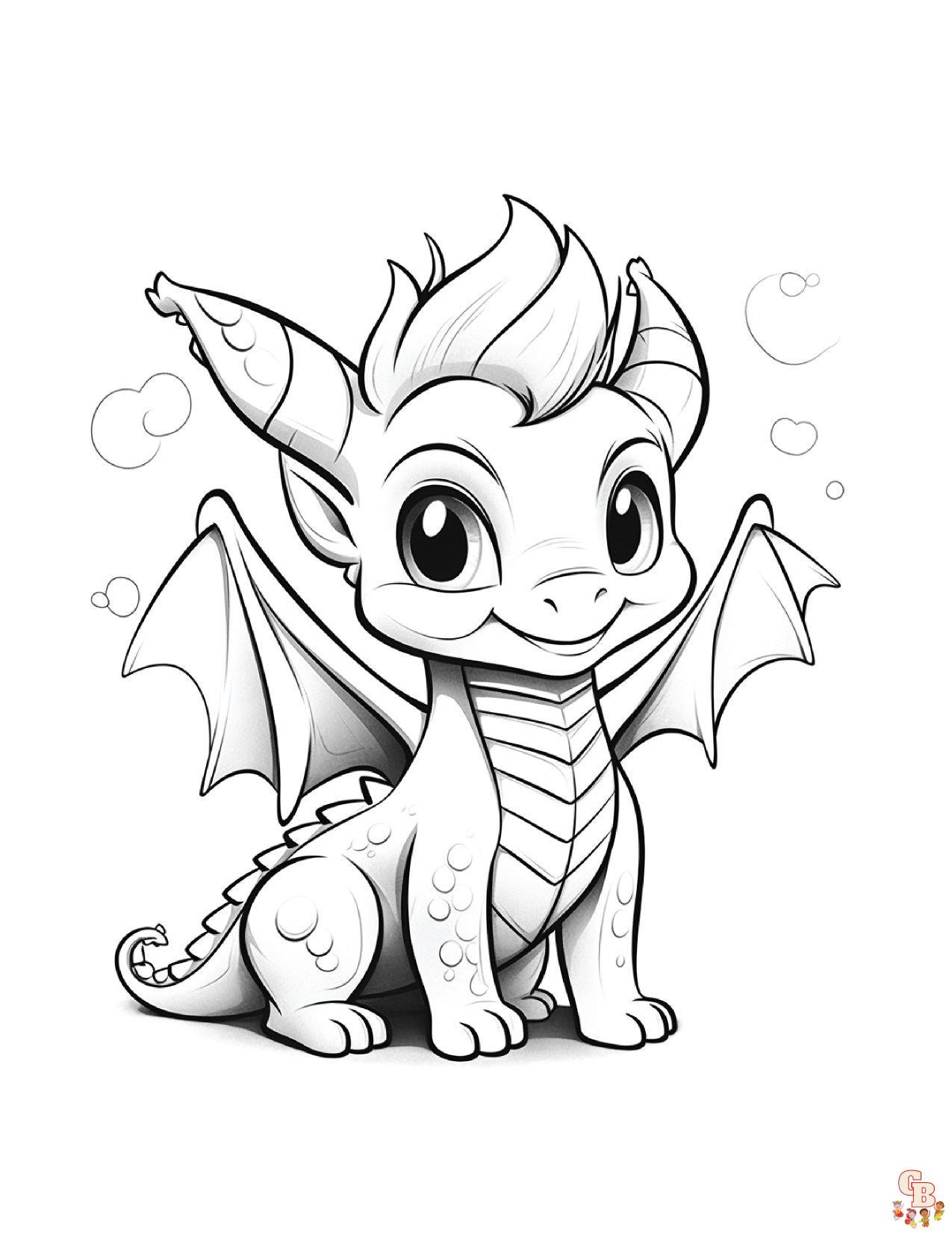 Dragon Printable Color Pages Dragon Printable Color Pages