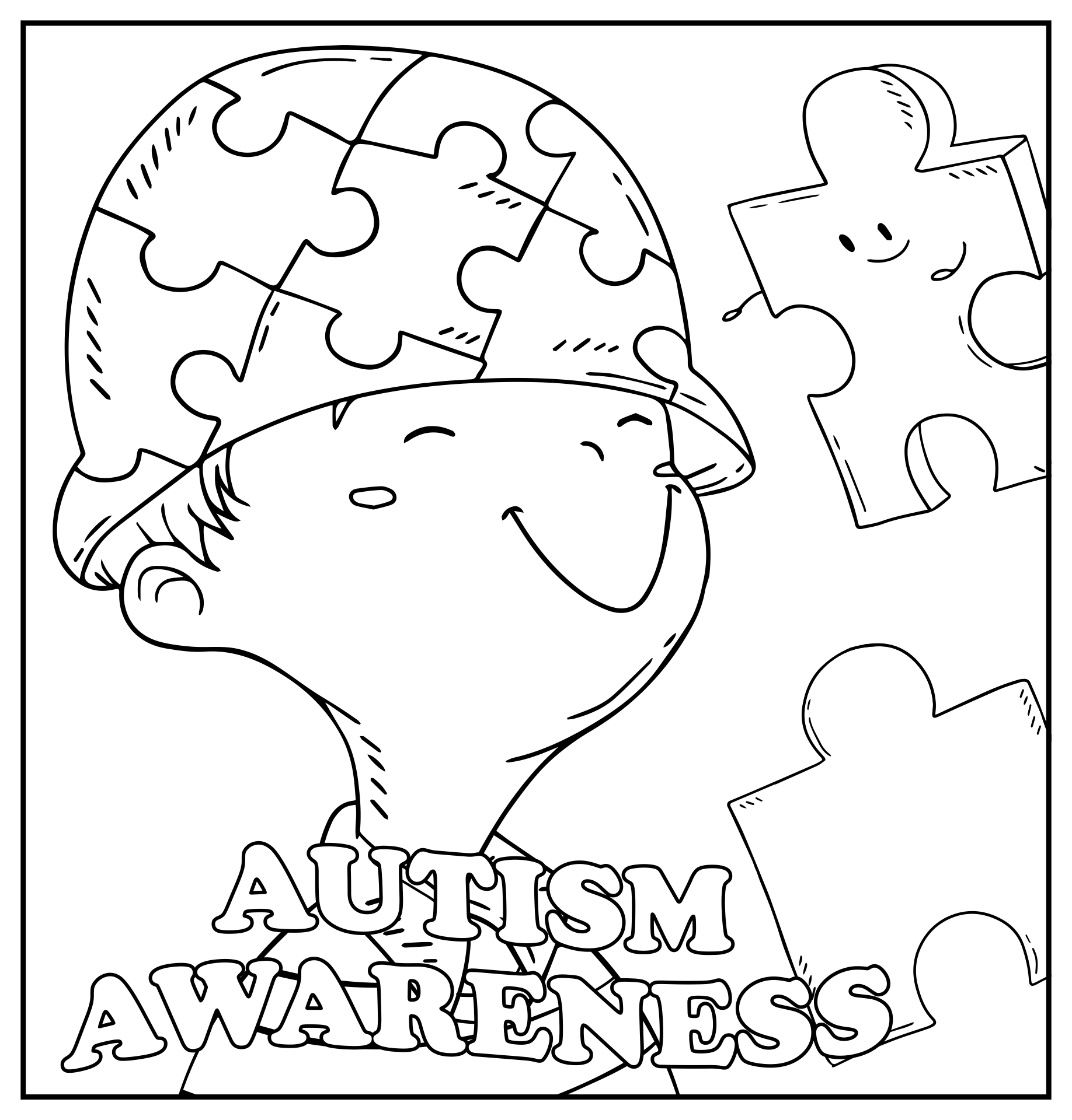 Autism Acceptance Coloring Pages Coloring Pages