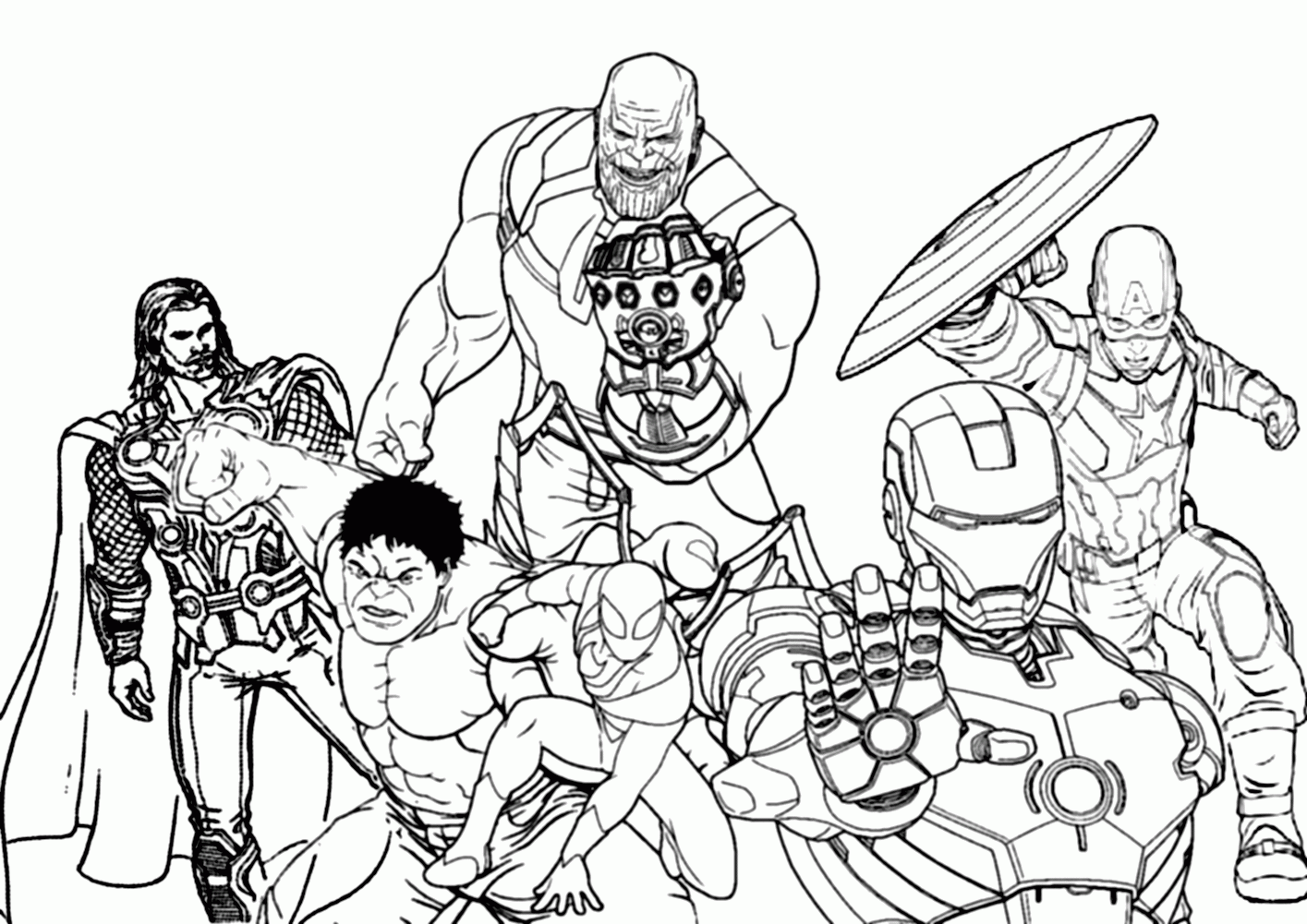 Avengers Free Printable Coloring Pages Avengers Free Printable Coloring Pages