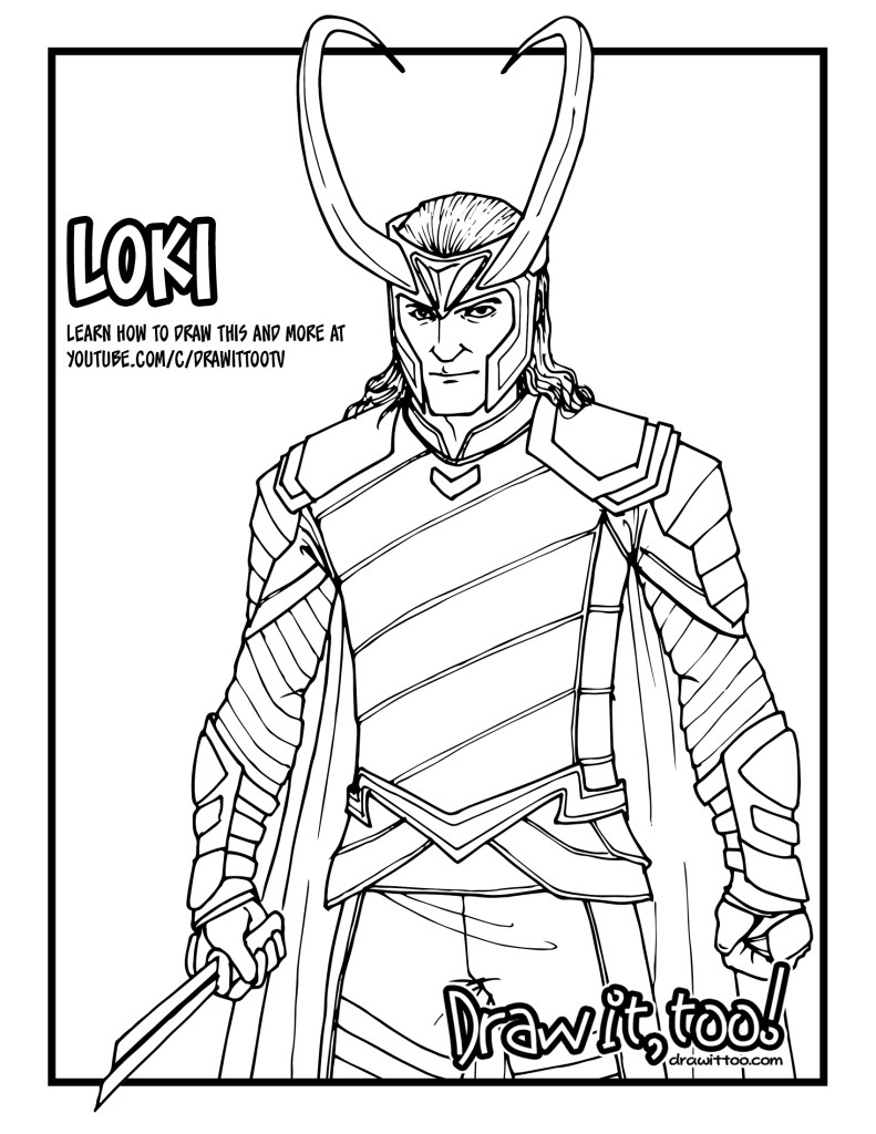 Avengers Thor Coloring Pages At GetColorings Free Printable