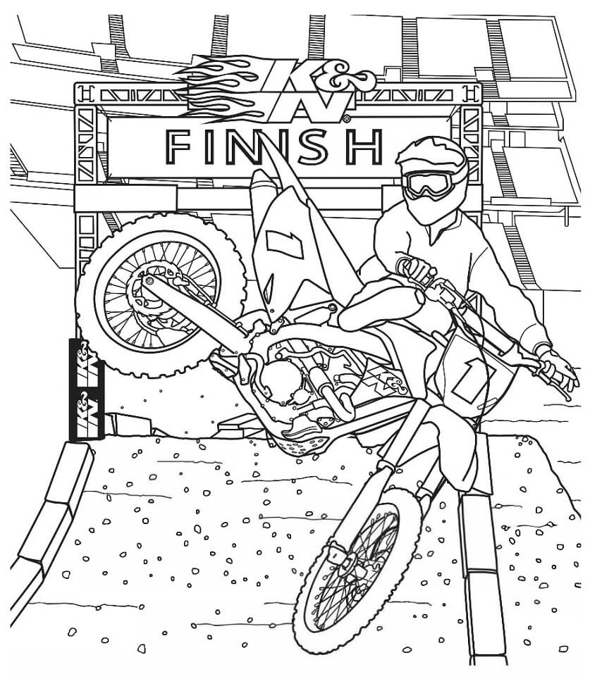 Awesome Dirt Bike Coloring Page Free Printable Coloring Pages For Kids Awesome Dirt Bike Coloring Page Free Printable Coloring Pages For Kids