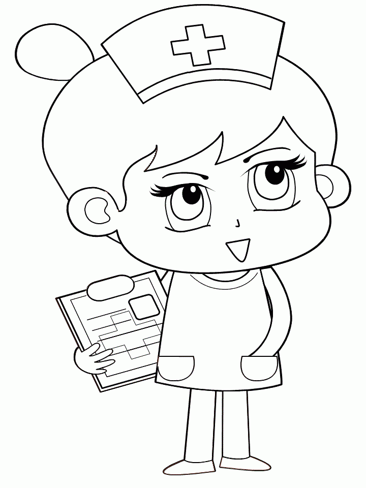 Baby Nurse Coloring Pages Baby Nurse Coloring Pages