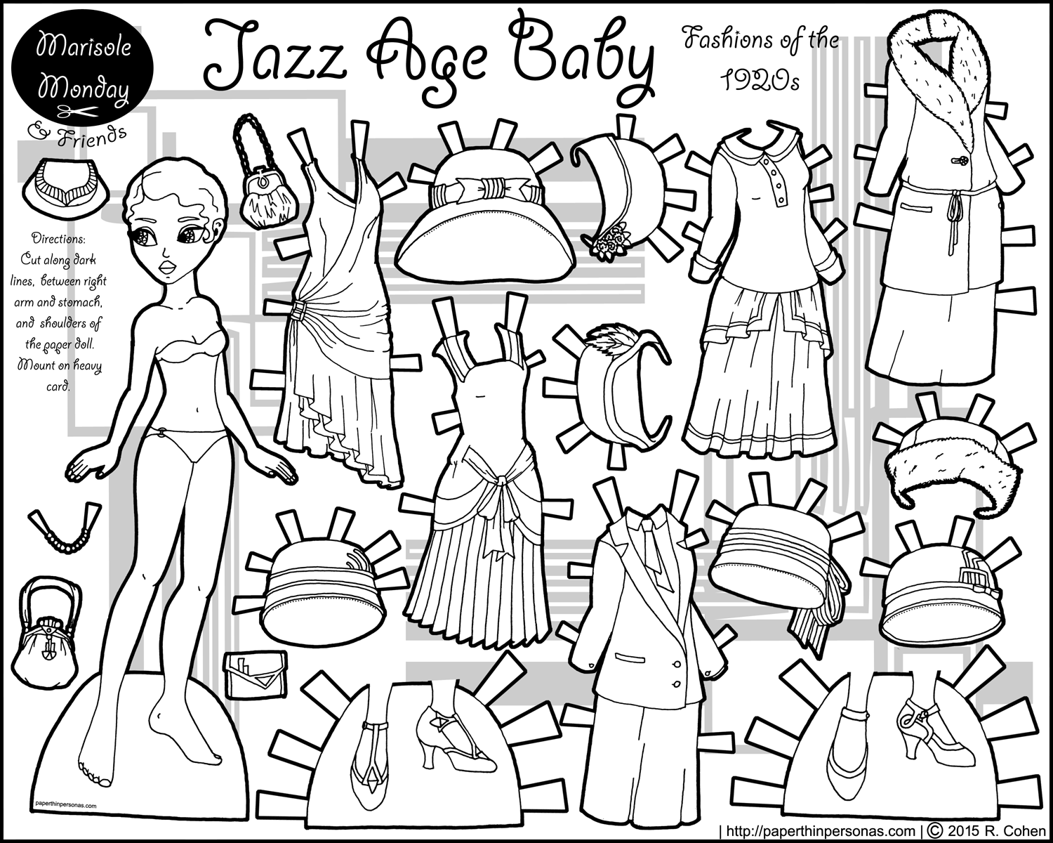 Baby Paper Doll Coloring Pages Coloring Pages For All Ages Clip Art