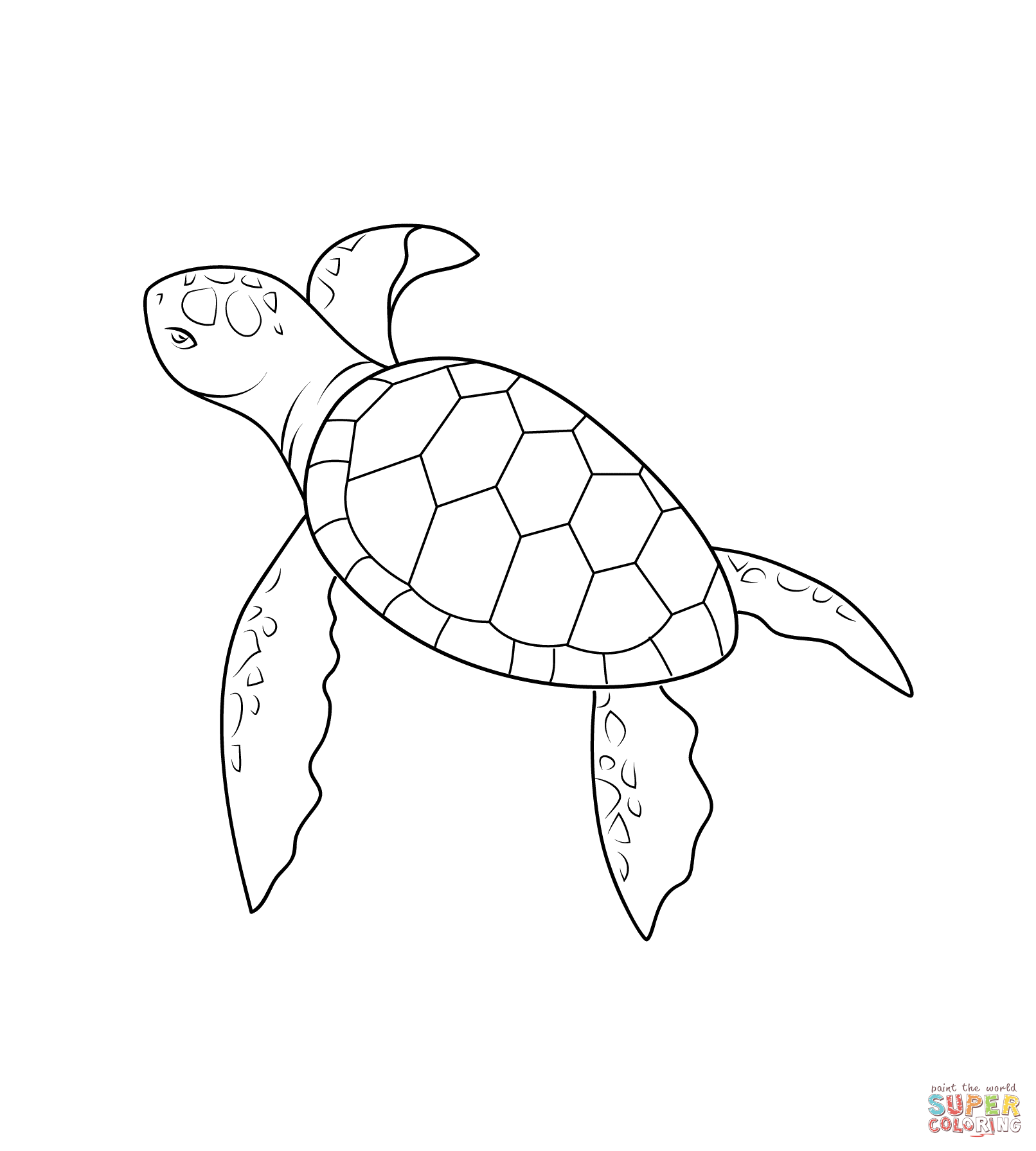 Printable Coloring Pages Turtle Printable Coloring Pages Turtle