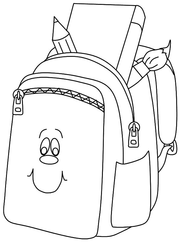 Backpack Coloring Page At GetColorings Free Printable Colorings Backpack Coloring Page At GetColorings Free Printable Colorings
