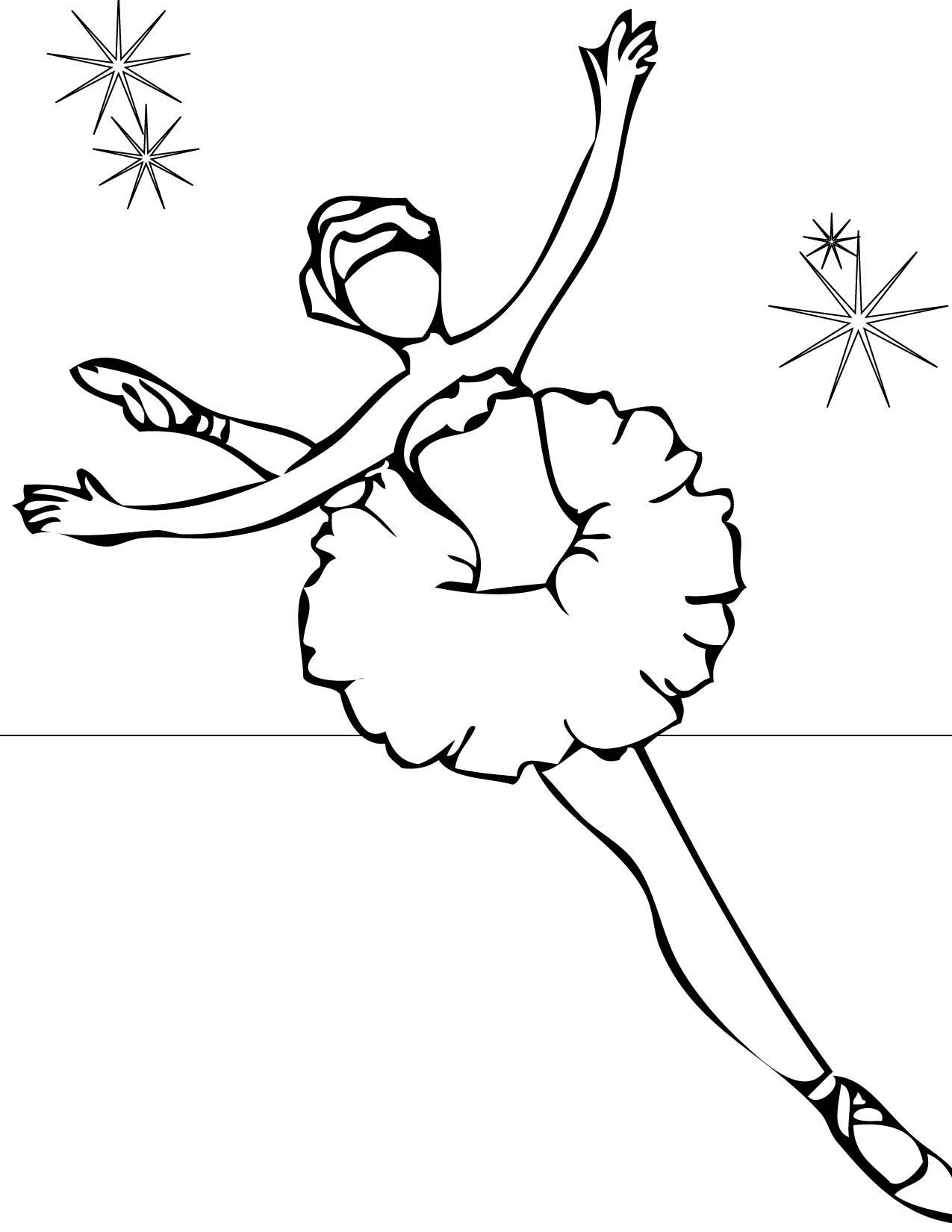 Ballerina Coloring Pages For Childrens Printable For Free Ballerina Coloring Pages For Childrens Printable For Free