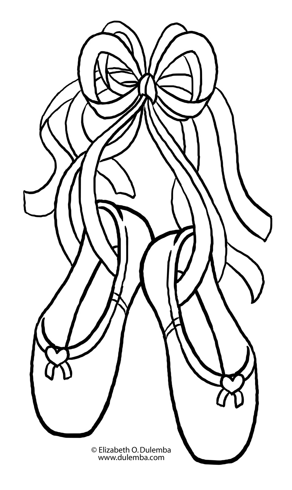 Ballet Shoes Coloring Pages At GetColorings Free Printable