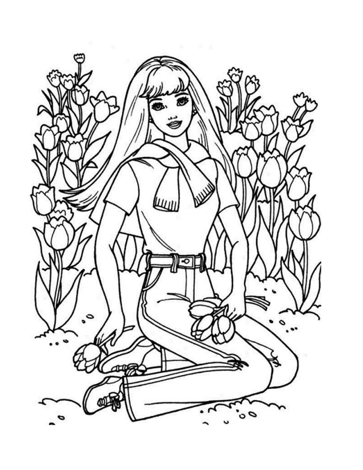 Barbie Coloring Printables Printable Templates Vrogue Co
