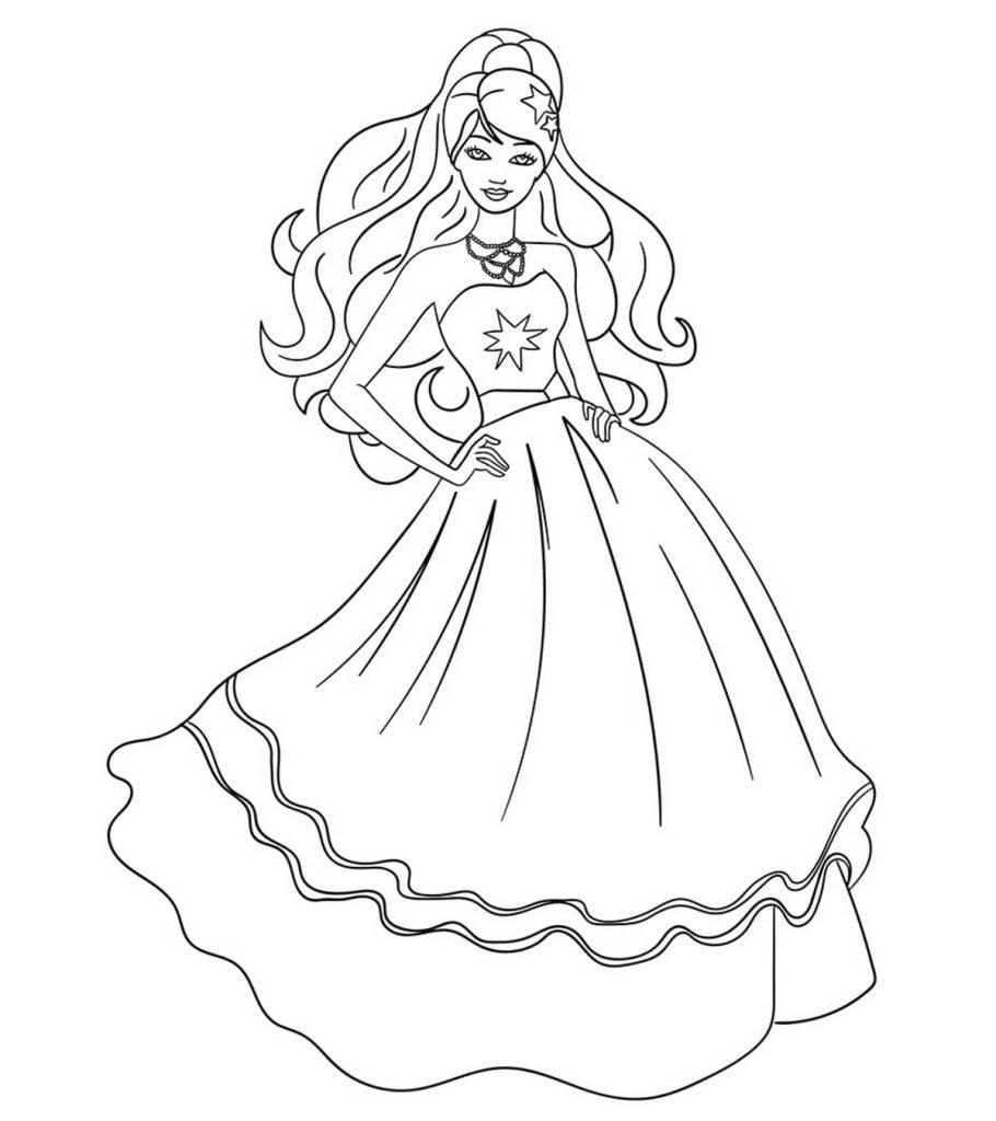 Printable Fashion Barbie Coloring Pages Printable Fashion Barbie Coloring Pages