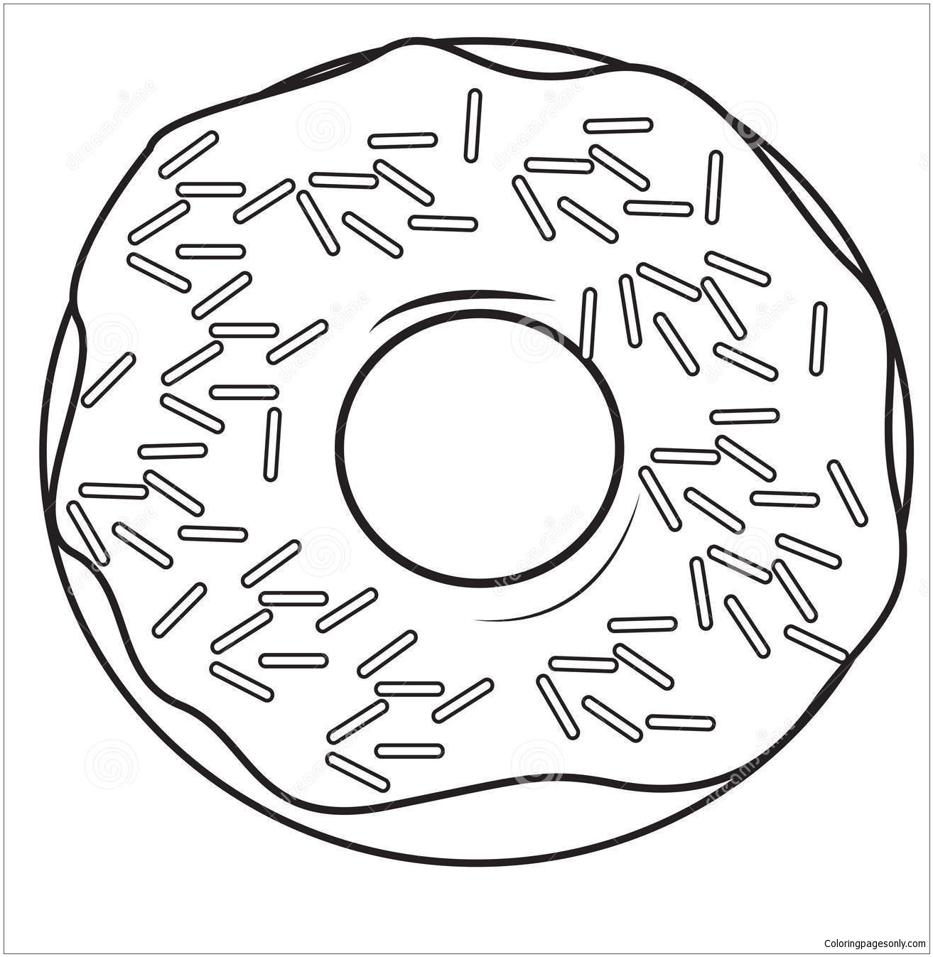 Bargain Dessert Coloring Page Free Printable Coloring Pages